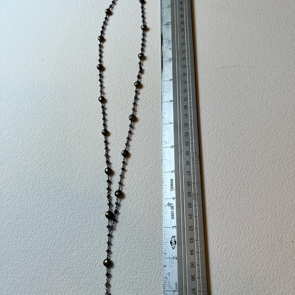 🦋ELa Rae 🦋semiprecious stone marcasite necklace - Picture 5 of 8